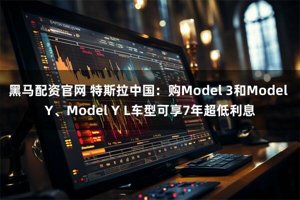 黑马配资官网 特斯拉中国：购Model 3和Model Y、Model Y L车型可享7年超低利息
