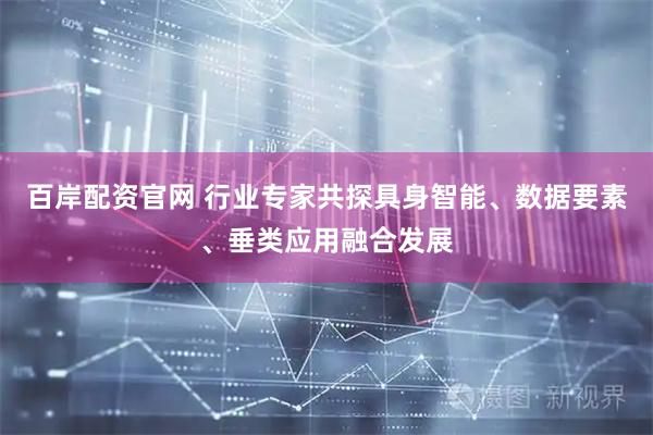 百岸配资官网 行业专家共探具身智能、数据要素、垂类应用融合发展